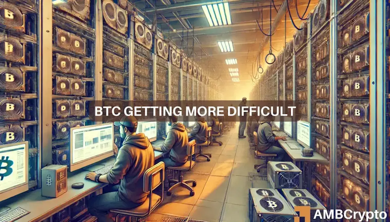 Understanding Bitcoin price dynamics amid record-high network difficulty