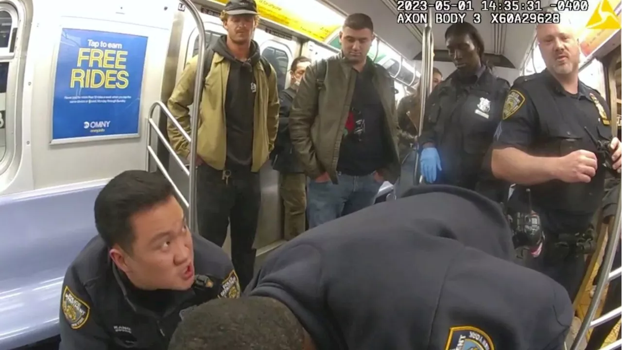 Jury sees video of New York subway chokehold that led to veteran Daniel Penny's manslaughter trial