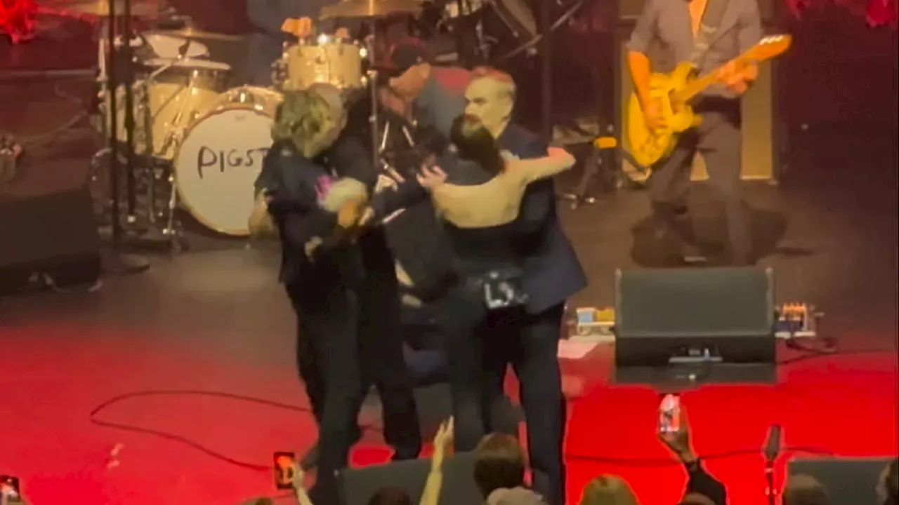 Morrissey concert ends abruptly after adoring fans rush stage in Dallas leaving bodyguard injured