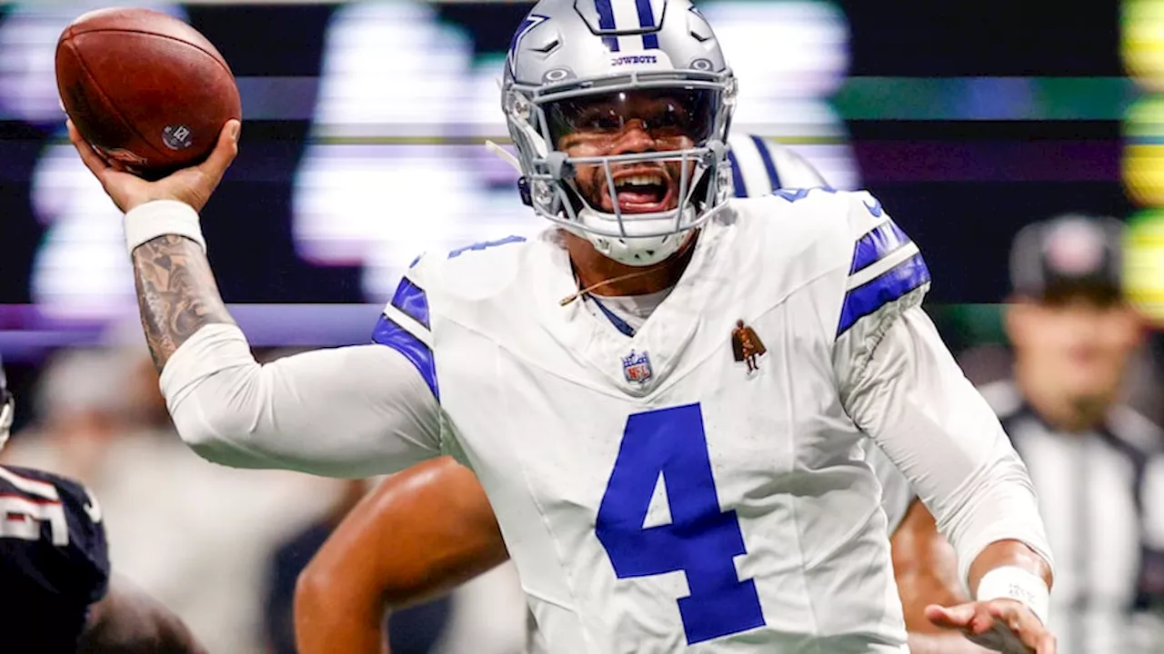 See what Cowboys' Dak Prescott said of his availability vs. Eagles