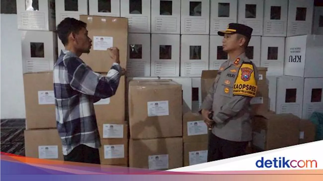 Temuan Kapolres Mojokerto Kota saat Sidak Pengamanan Logistik Pilkada 2024