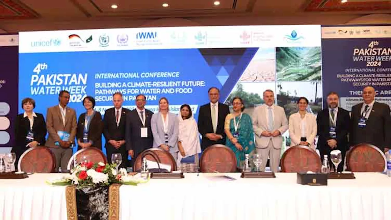 Pakistan Water Week 2024: Iqbal reiterates govt's commitment to address water issues