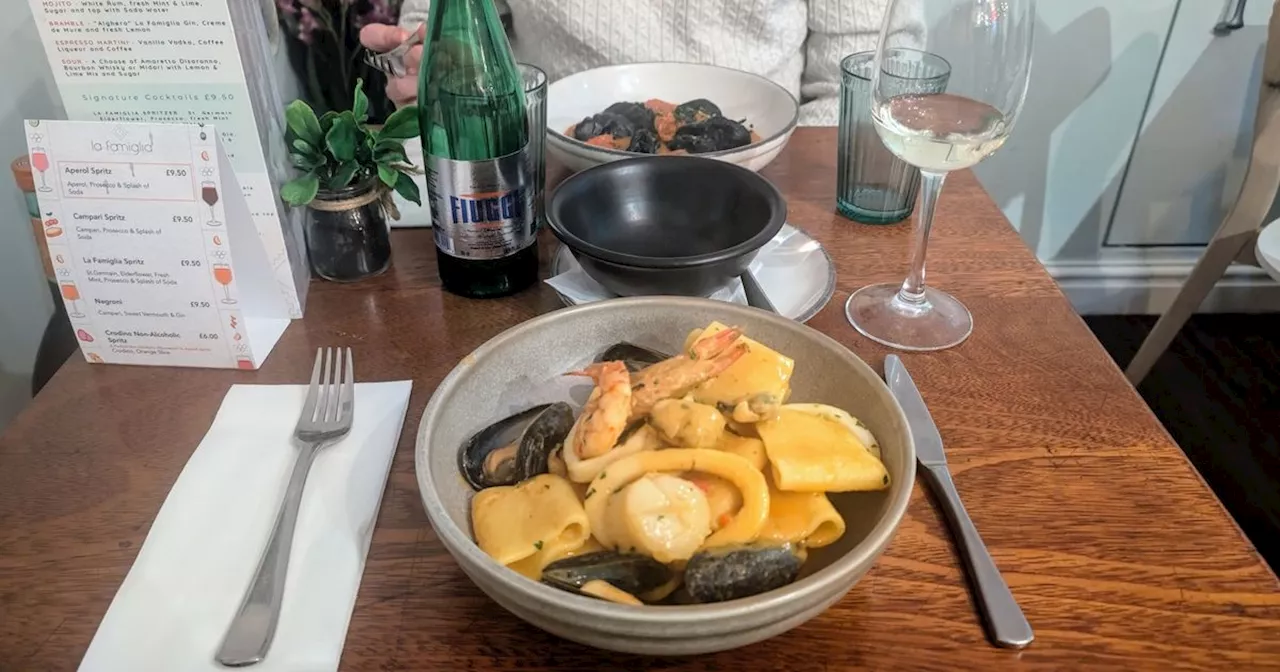 I ate at an Italian restaurant named best in the North West