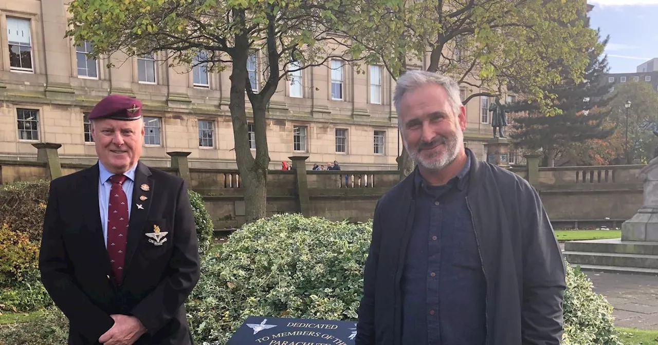 'Worn and hidden' memorial stone transformed ahead of Remembrance Day