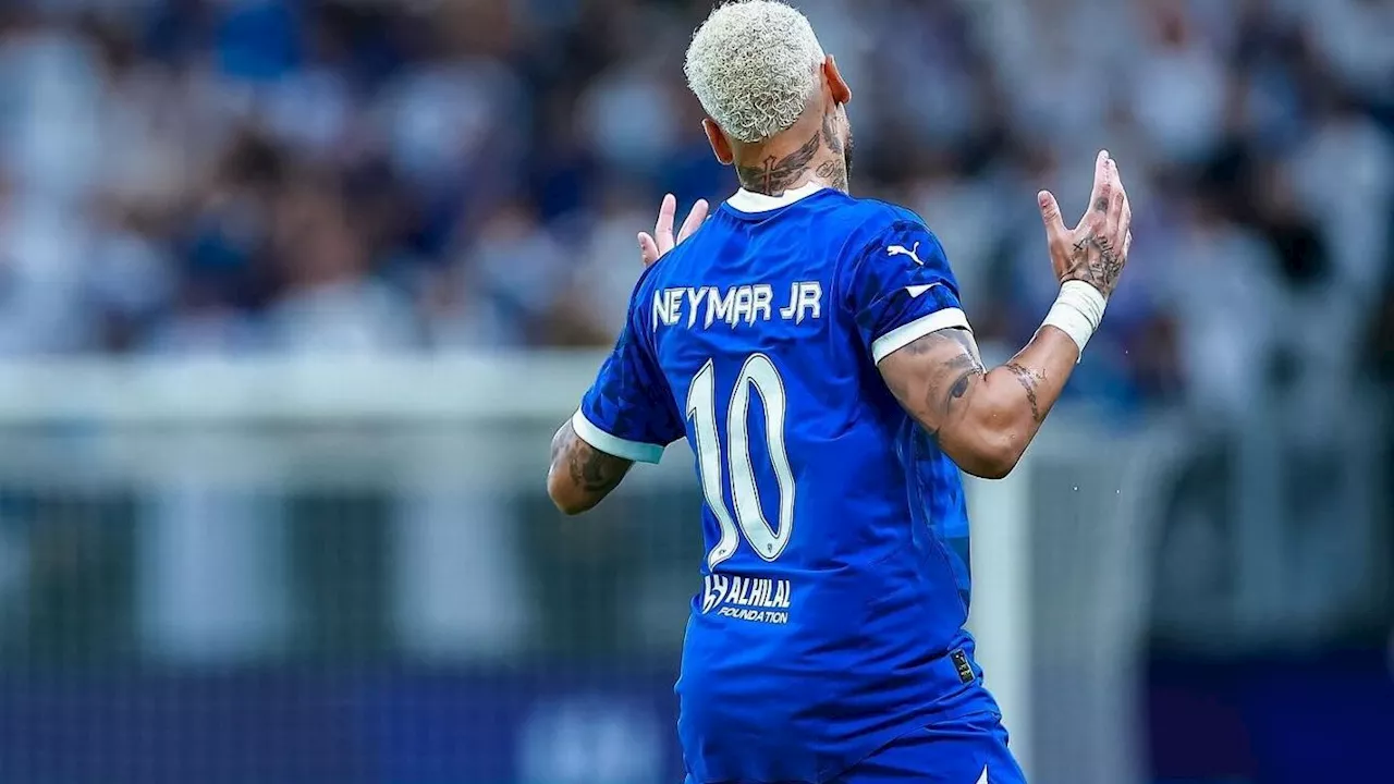 Neymar diz o que sentiu em lesão pelo Al Hilal na Champions Asiática