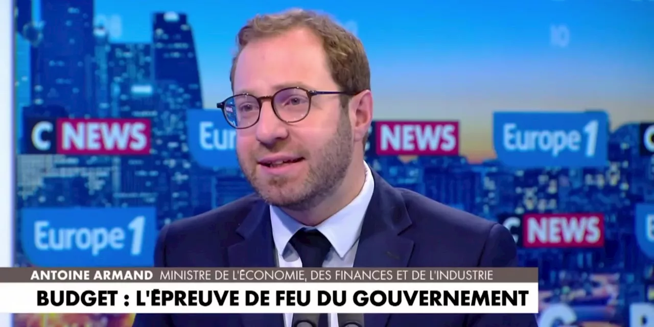 Budget : «Sur les sujets économiques, le RN rejoint l'extrême gauche», assure le ministre Antoine Armand