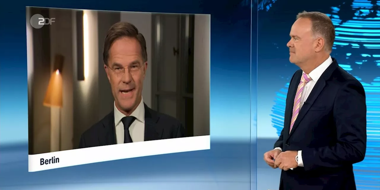 Nato-Chef Rutte im ZDF: „Mit Donald Trump kann ich gut“