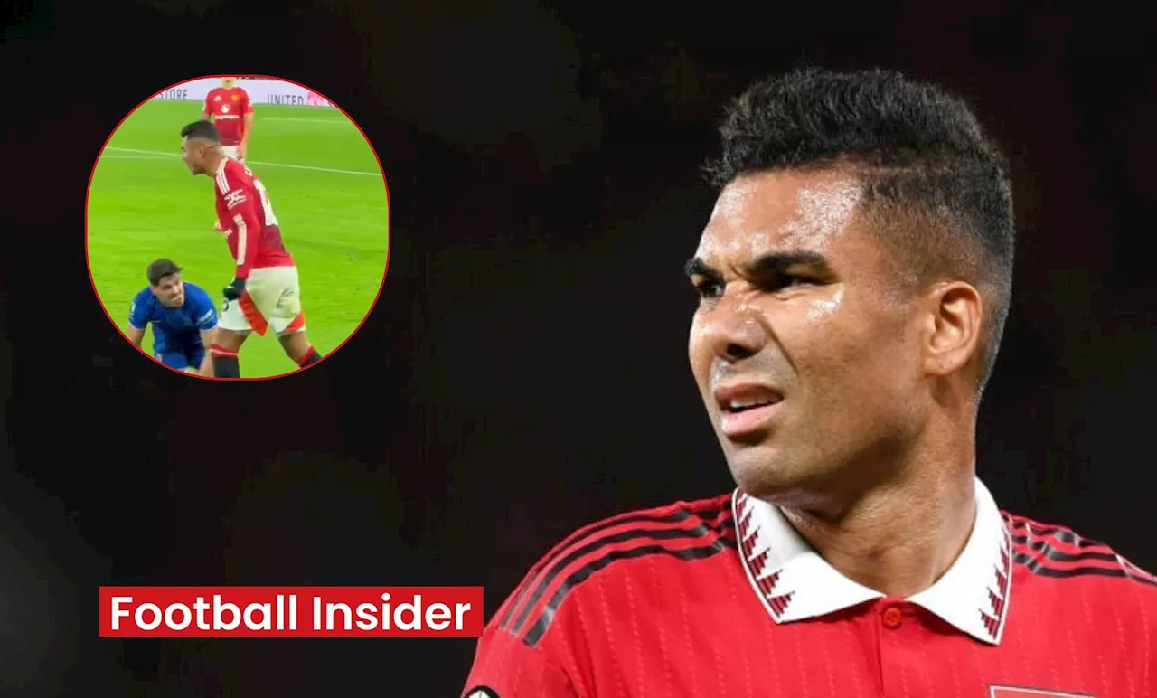 Casemiro spotted screaming at Alejandro Garnacho as Man United footage emerges