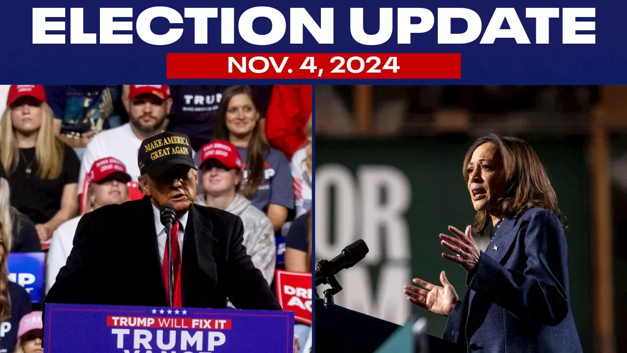 2024 election update Harris, Trump make final pitches to voters l Nov