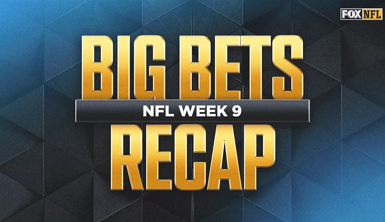 NFL Week 9 Big Bets Recap: Bettor wins $1k on 66-cent, 4-leg parlay