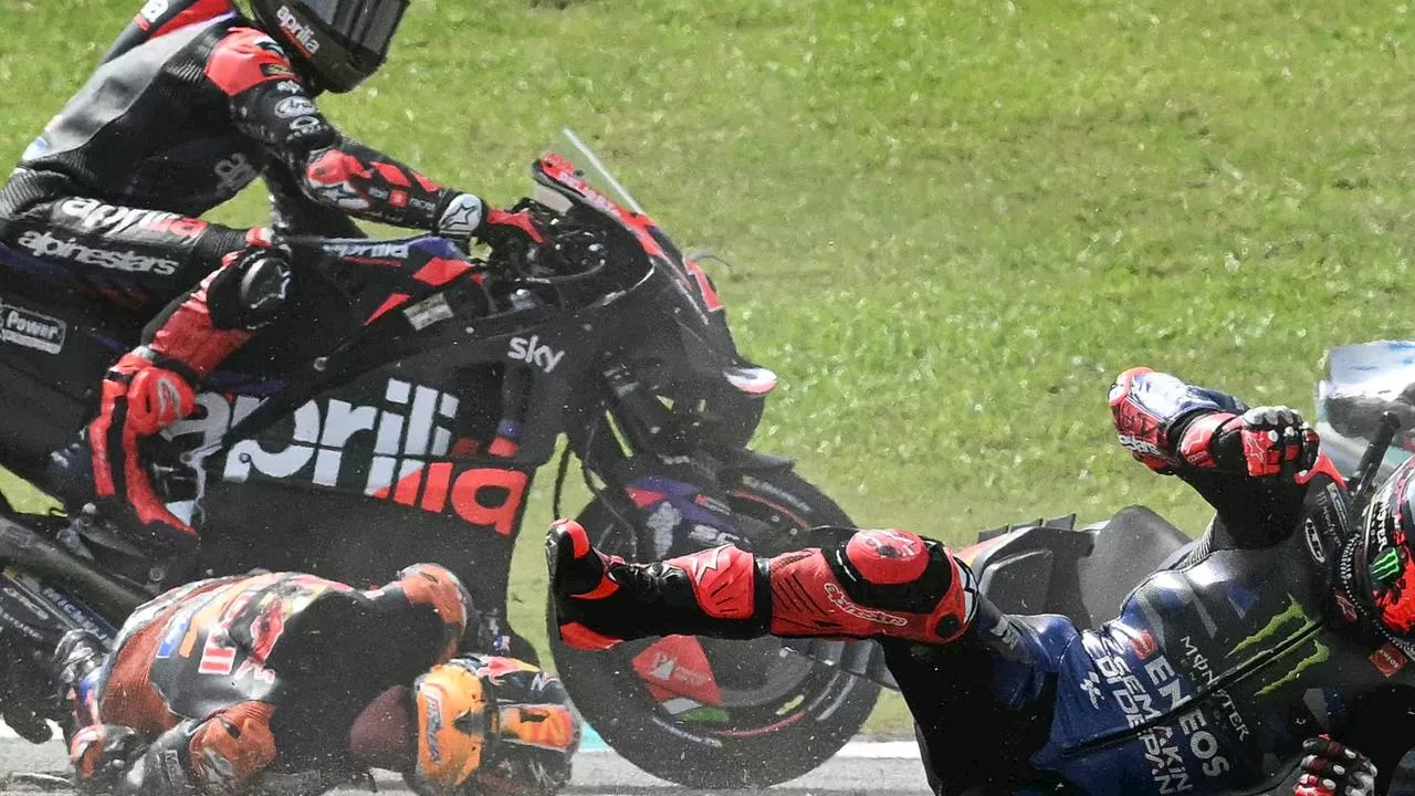 ‘It was Miller’s head’: Rivals relieved after Aussie’s terrifying first-lap crash