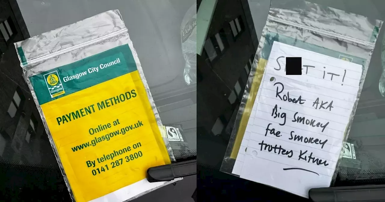 Glasgow comedian caught out by restaurant boss with brilliant Barras parking ticket prank