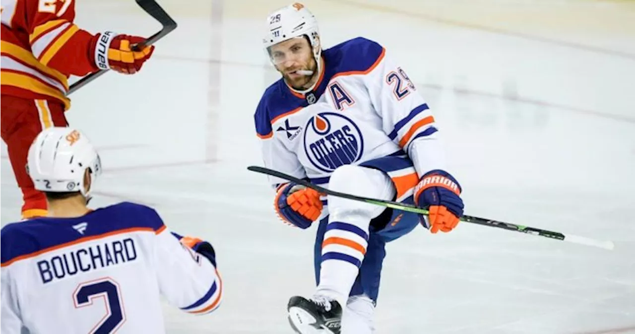 Edmonton Oiler Leon Draisaitl filling the void left by injured captain Connor McDavid