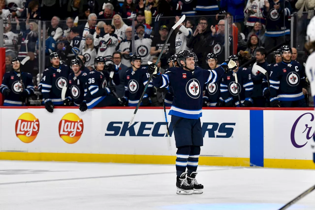 Jets forward Nikolaj Ehlers becomes Denmark’s top sniper