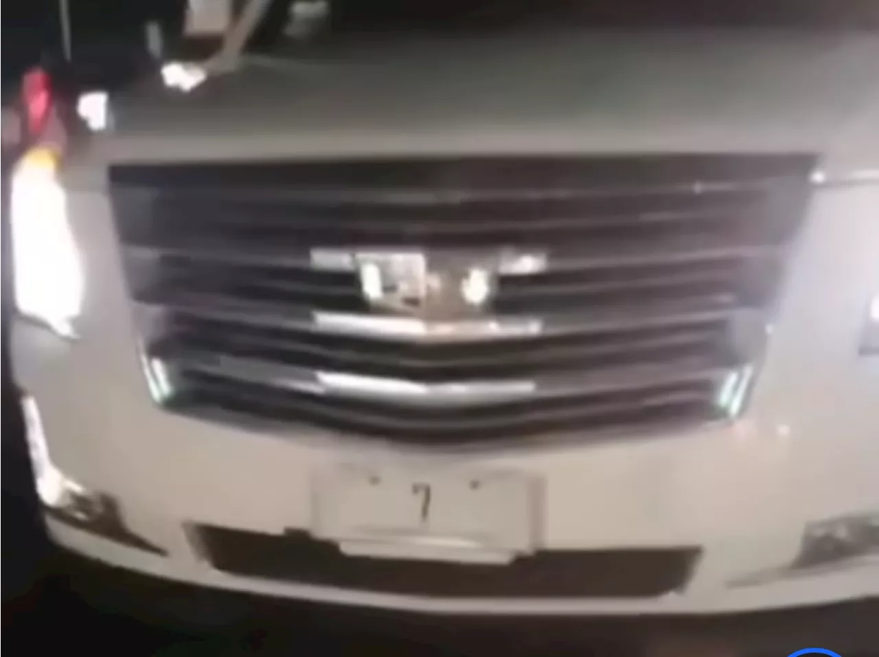 Another SUV with senator's protocol plate used EDSA busway