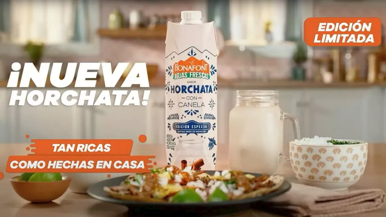 Bonafont Aguas Frescas y Tetra Pak colaboran para traer el tradicional sabor horchata en una innovadora edición y por tiempo limitado