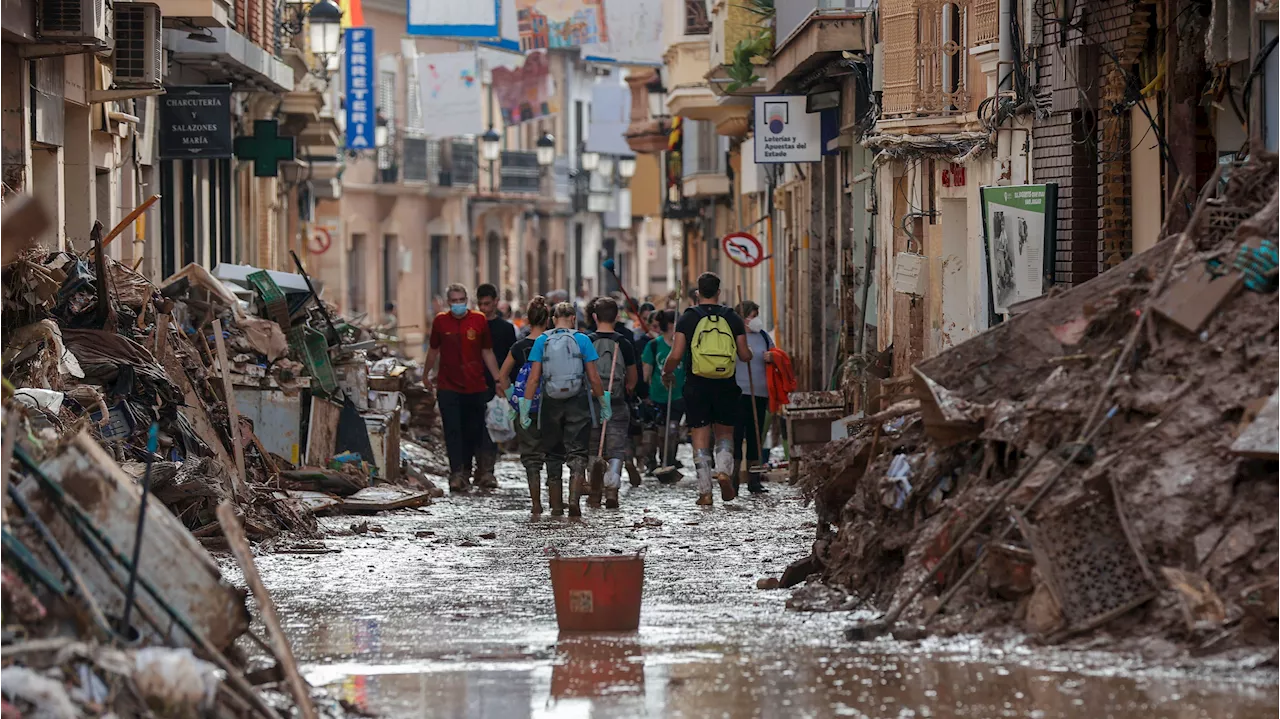 Más de 2.600 edificios y 534 kilómetros cuadrados afectados por inundaciones, según ICEYE