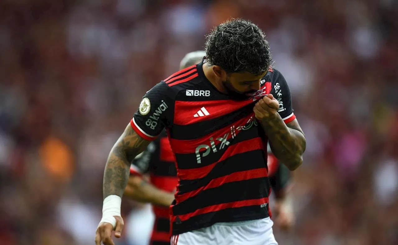 Renovação de Gabigol no Flamengo: veja o que disse Landim antes de atacante ser novamente decisivo