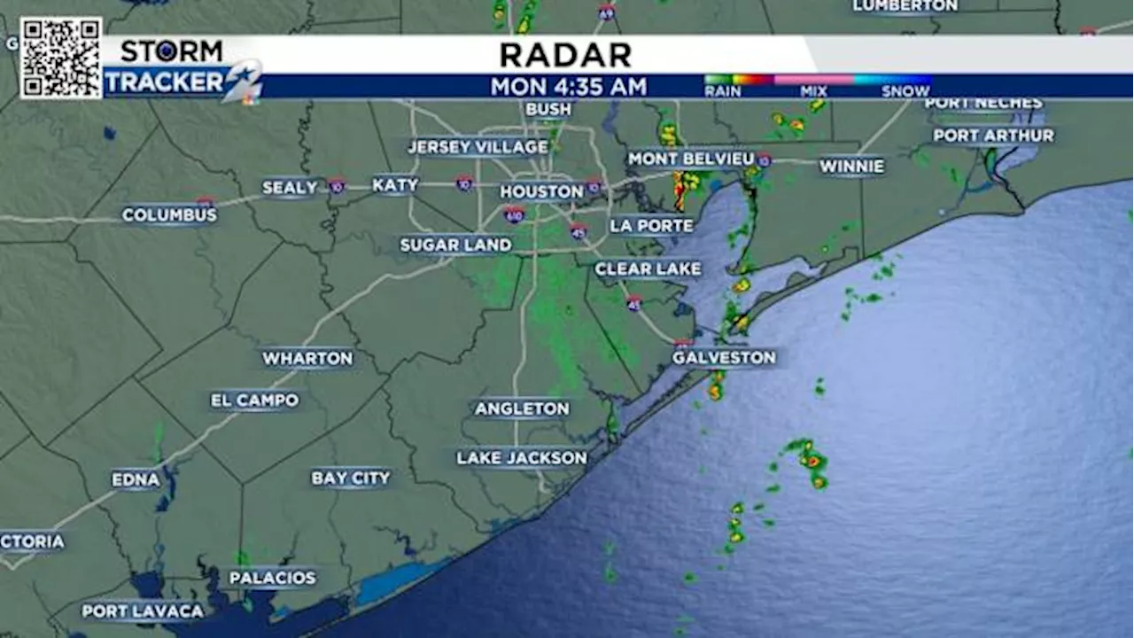 LIVE RADAR: Spotty, scattered storms moving through parts of Houston