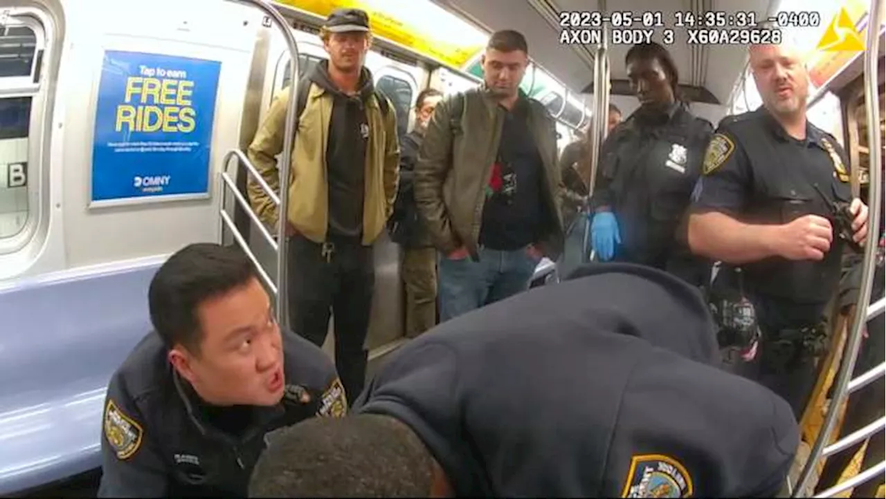 Jury sees video of subway chokehold that led to veteran Daniel Penny's manslaughter trial