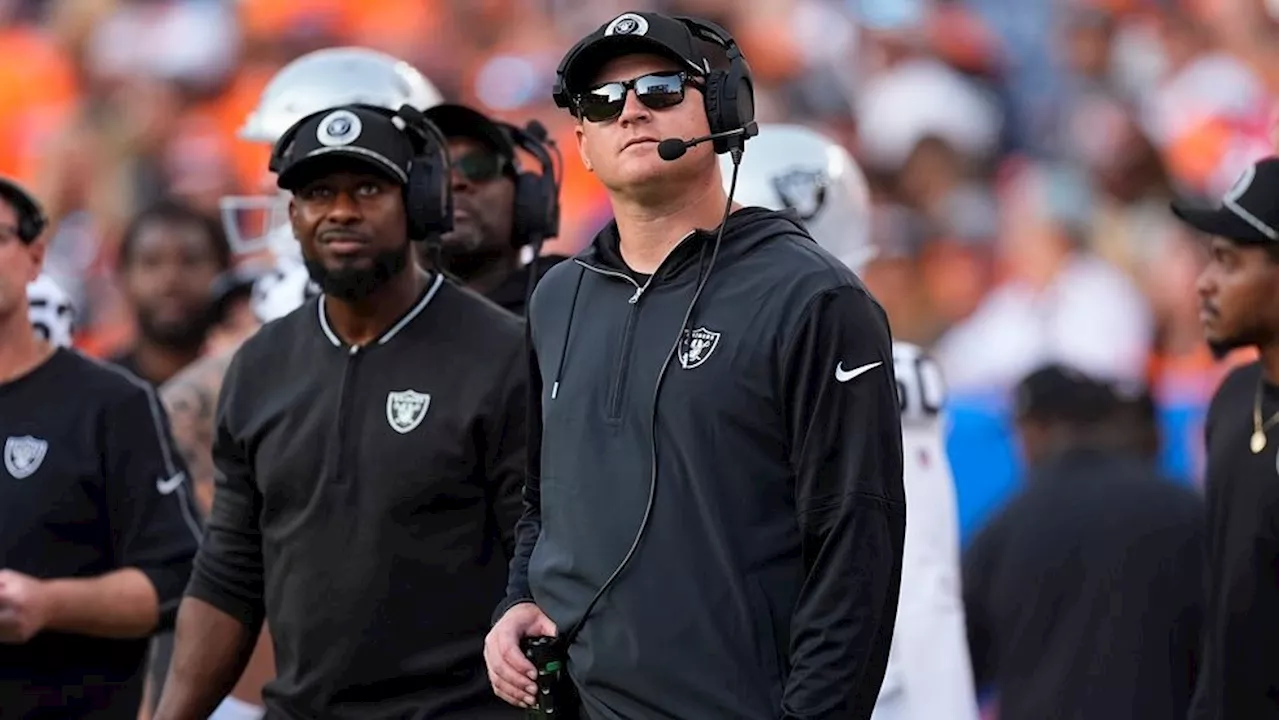 Raiders fire offensive coordinator Luke Getsy and 2 other offensive coaches