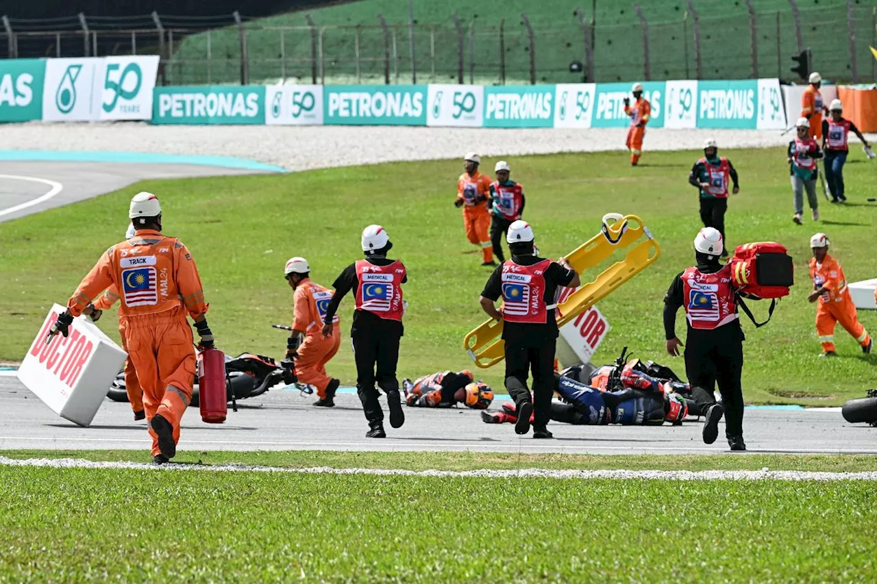 MotoGP: «j'ai eu de la chance de m'en sortir», assure Miller après son crash en Malaisie