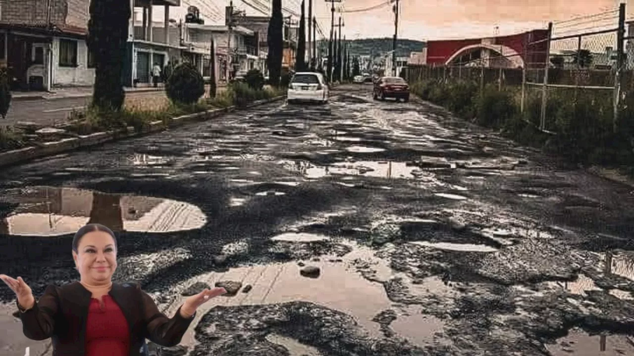 Tulancingo tenía 161 mil pesos para bachear calles: Lorena García, alcaldesa