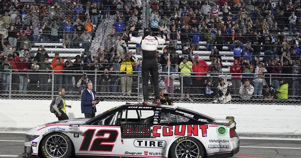 Blaney se dirige a final del campeonato de NASCAR defendiendo su título de la Cup Series