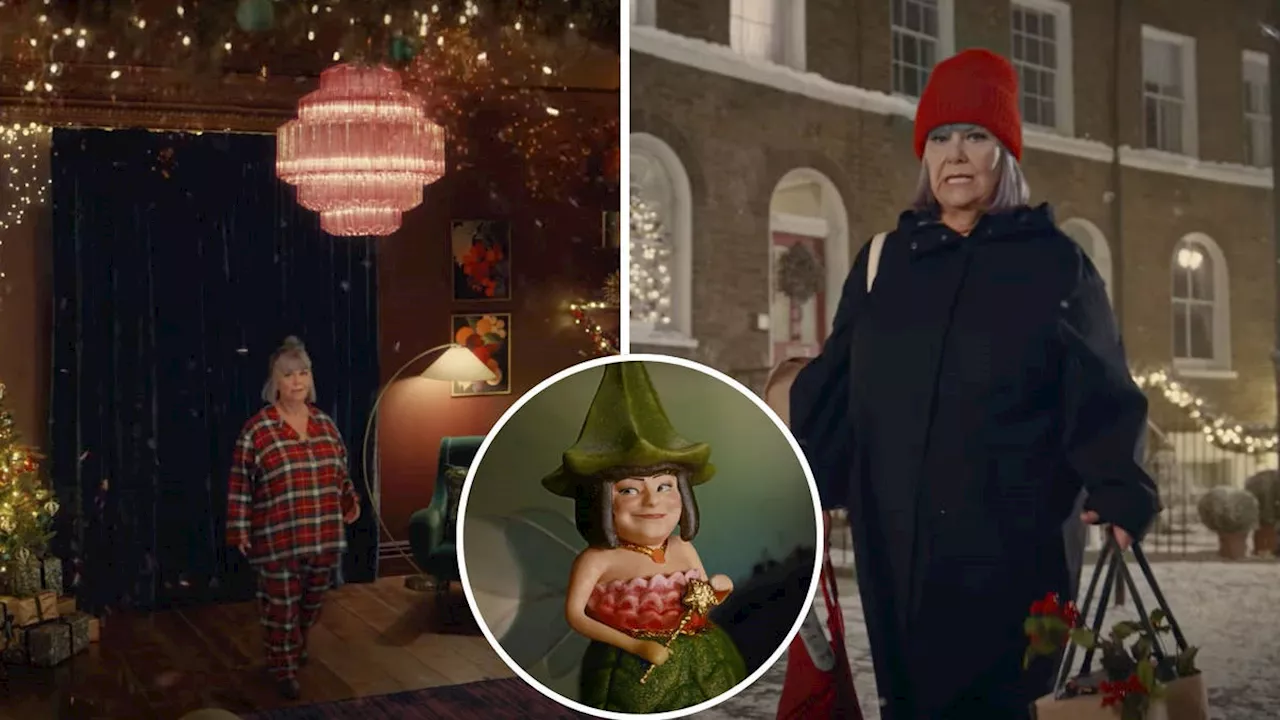 Dawn French revealed as star of M&S Christmas advert as high street supermarkets unveil festive campaigns