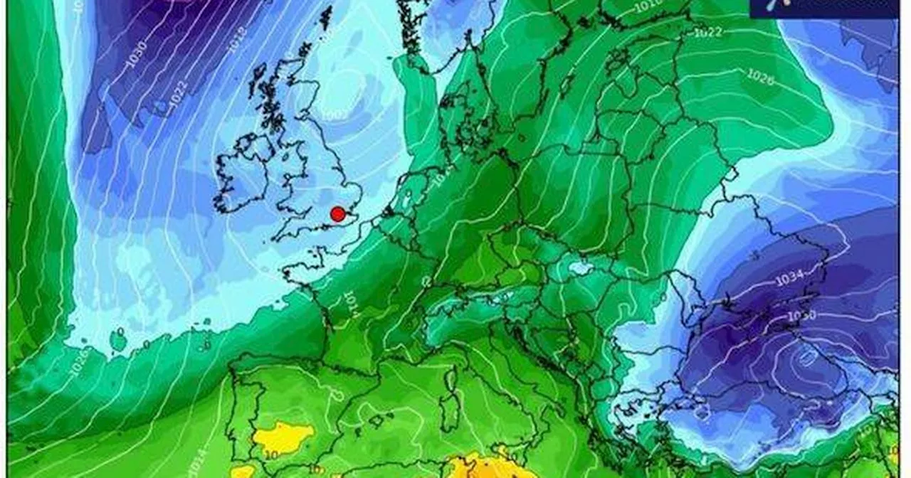 UK weather maps predict November snow in 0c Arctic freeze