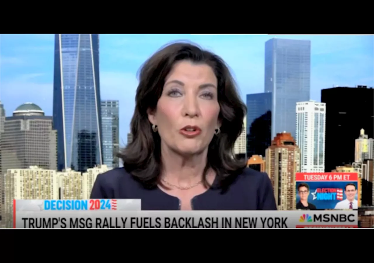 NY Governor Hochul Calls Trump and Republican Voters ‘Anti-American’ and ‘Anti-Women’