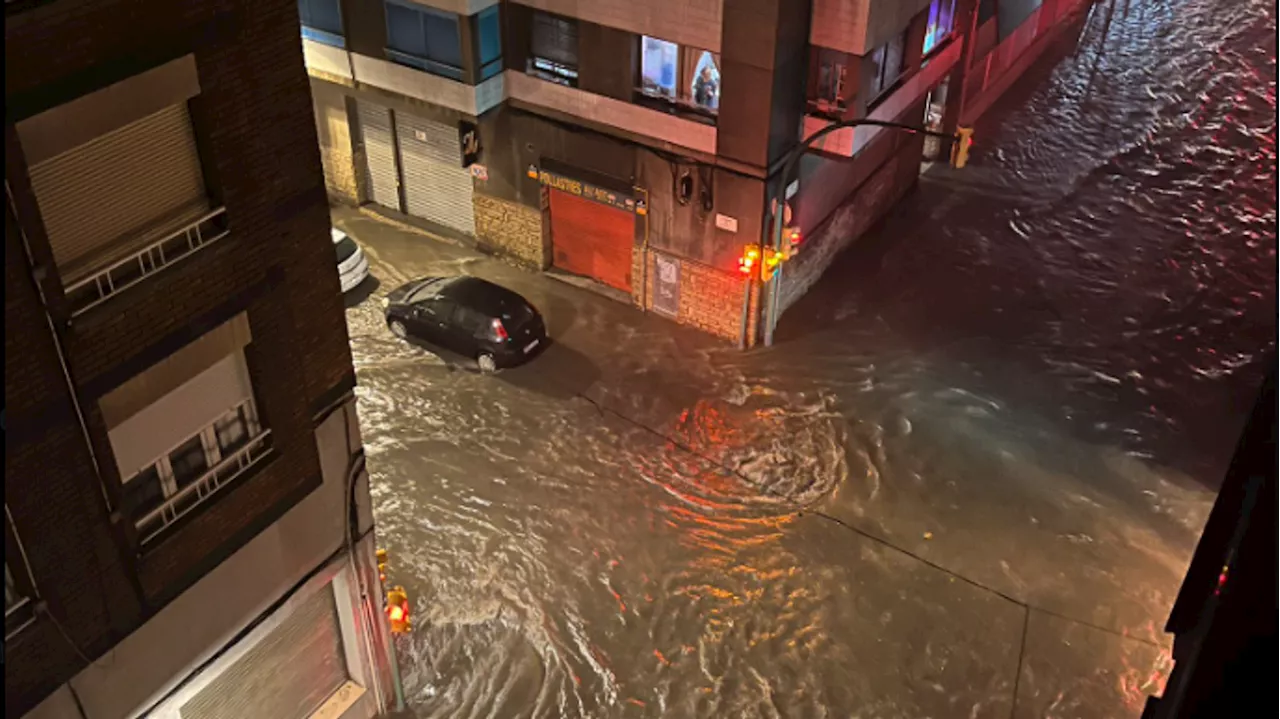 En Espagne, Tarragone sous les eaux après la levée de la vigilance rouge à Valence