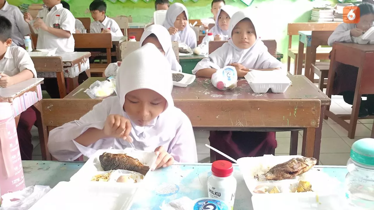 Cerita Haru Kayla Siswi Kelas 2 SD di Banten Tunda Makan Siang Gratis di Sekolah: Mau Dibawa Pulang untuk Emak