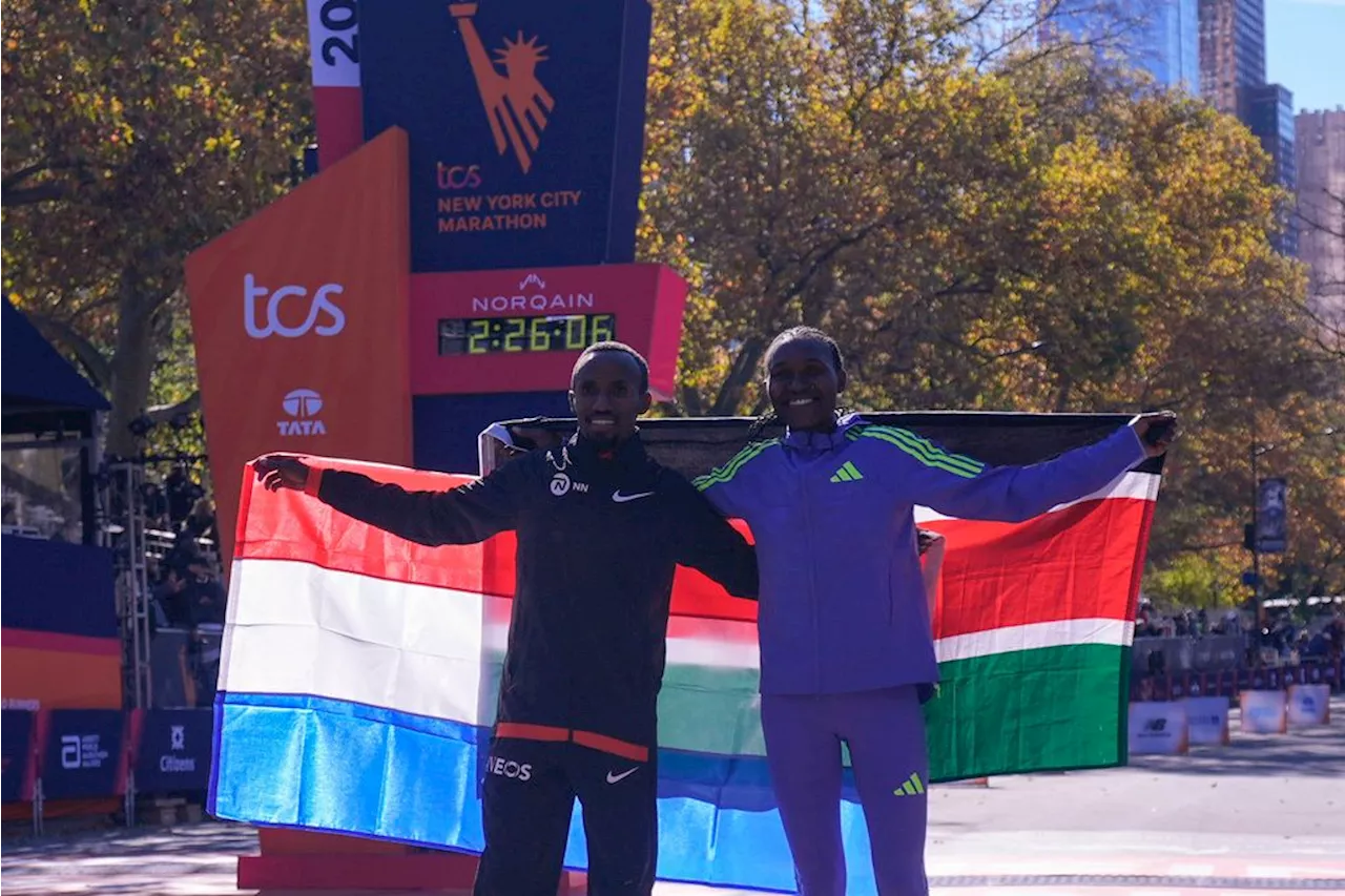 Nageeye, Chepkirui top respective races in New York City Marathon