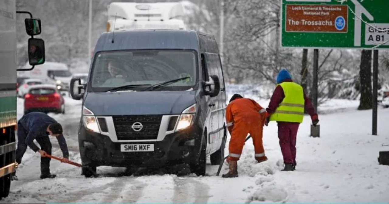 Bitter -5C blast from eastern Europe to batter UK with snow as 2 areas worst hit