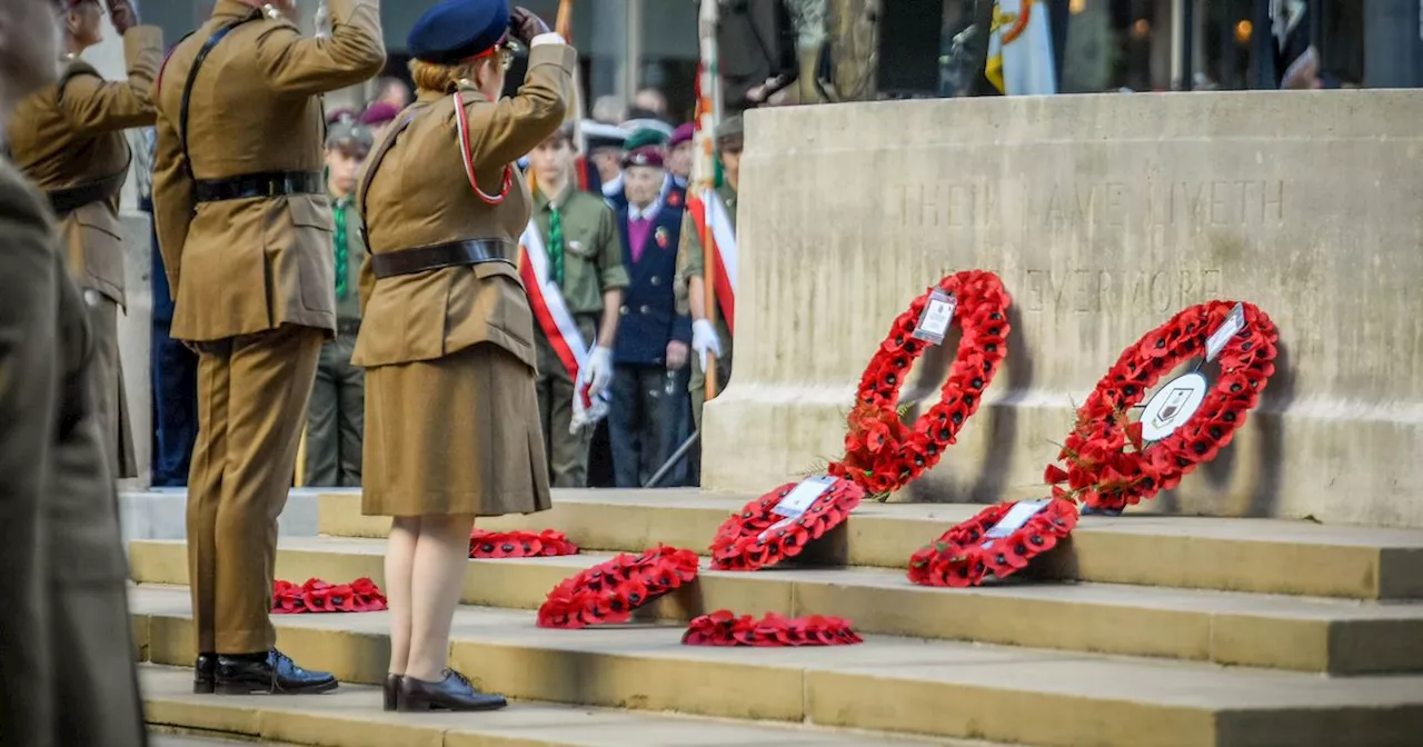 Remembrance Sunday 2024 services in Greater Manchester