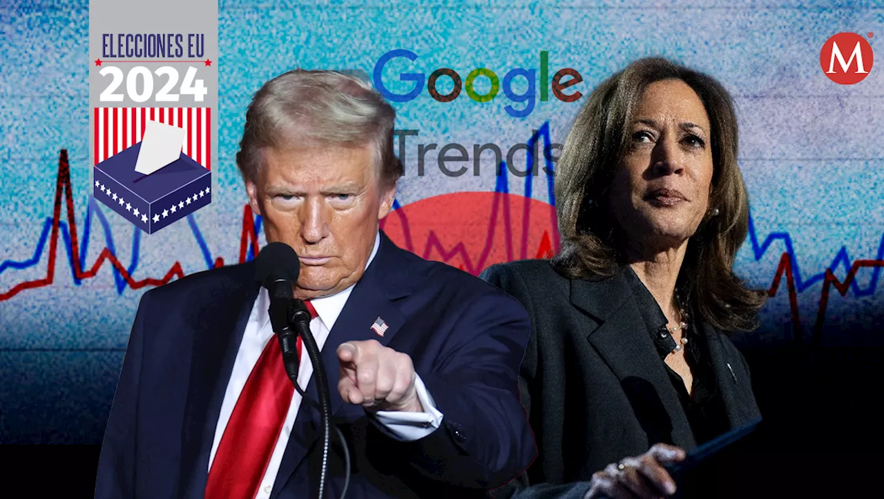 Cameos, ardillas y micrófonos: lo más buscado de Kamala Harris y Donald Trump en Google EU