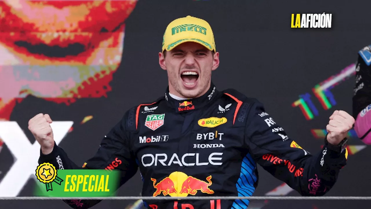 La cátedra bajo la lluvia de Max Verstappen lo acerca a su cuarto título de Fórmula 1