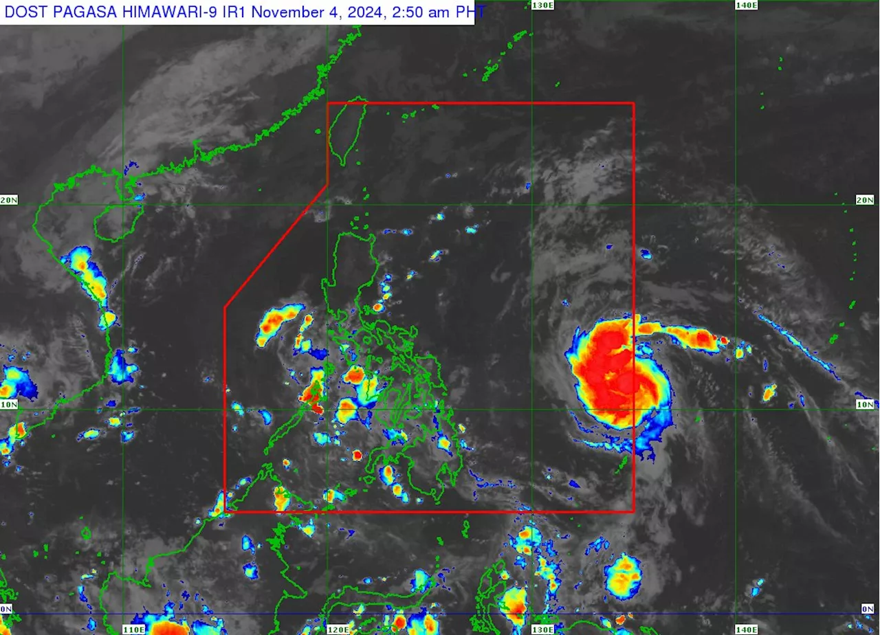 Tropical depression strengthens into tropical storm “Marce”