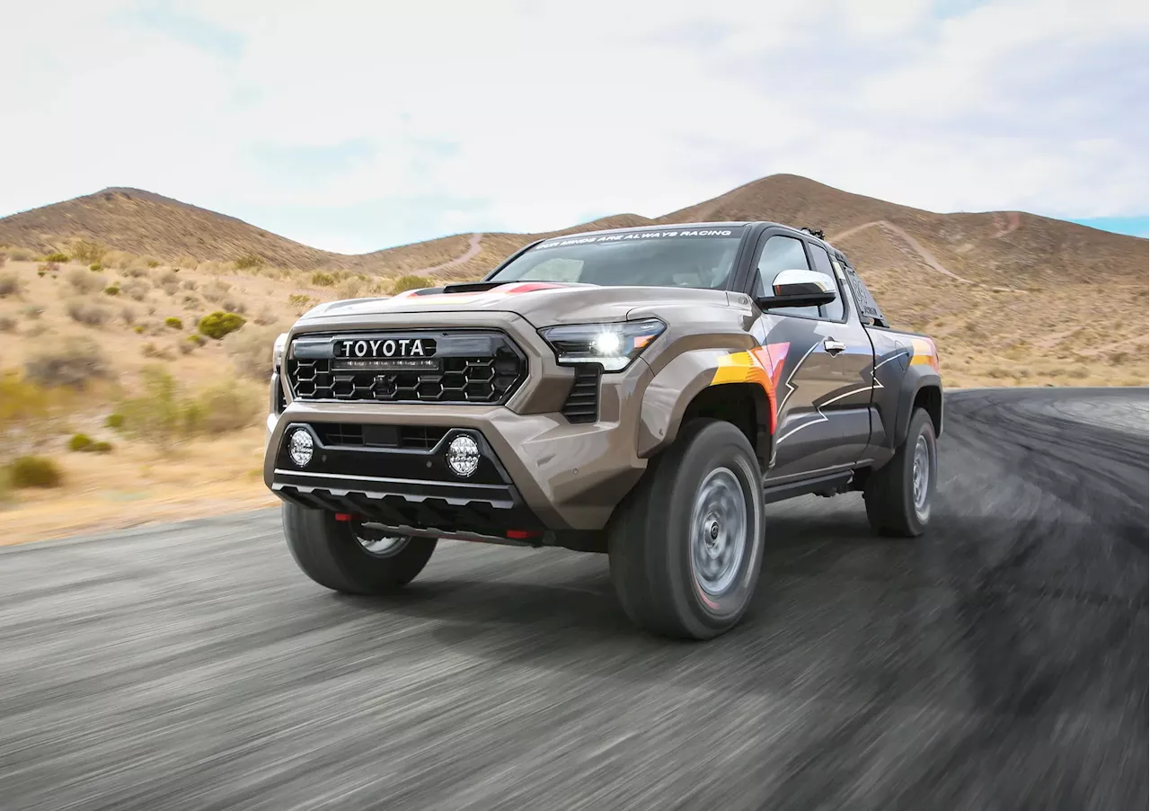 Toyota Tacoma TRD ProRunner concept imagines a Baja racer