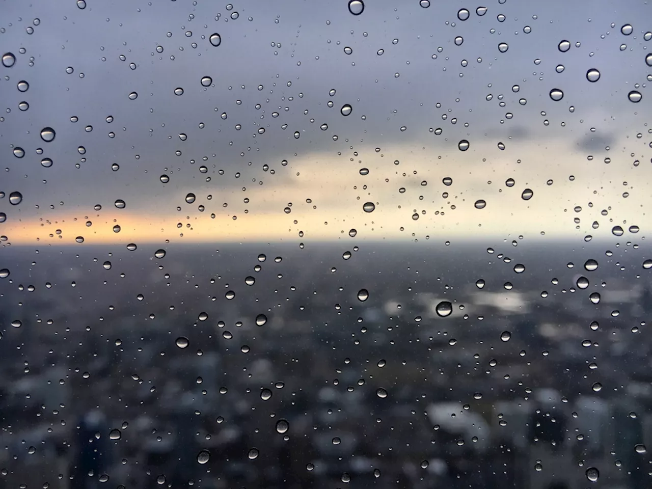 Chicago weather: Rainy, windy day, with heavy downpours, chance of thunderstorms