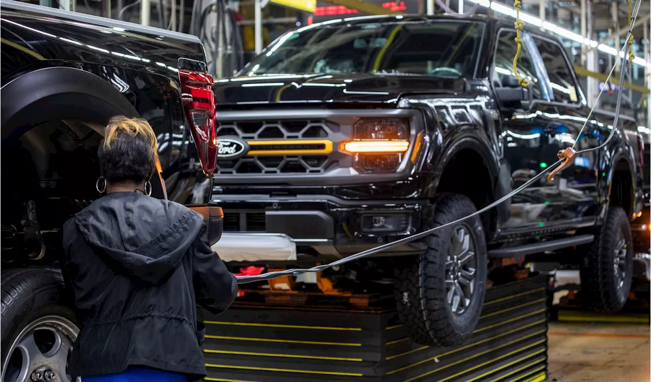 Ford's October vehicle sales increase 15.2% from subdued levels due to labor strike in 2023