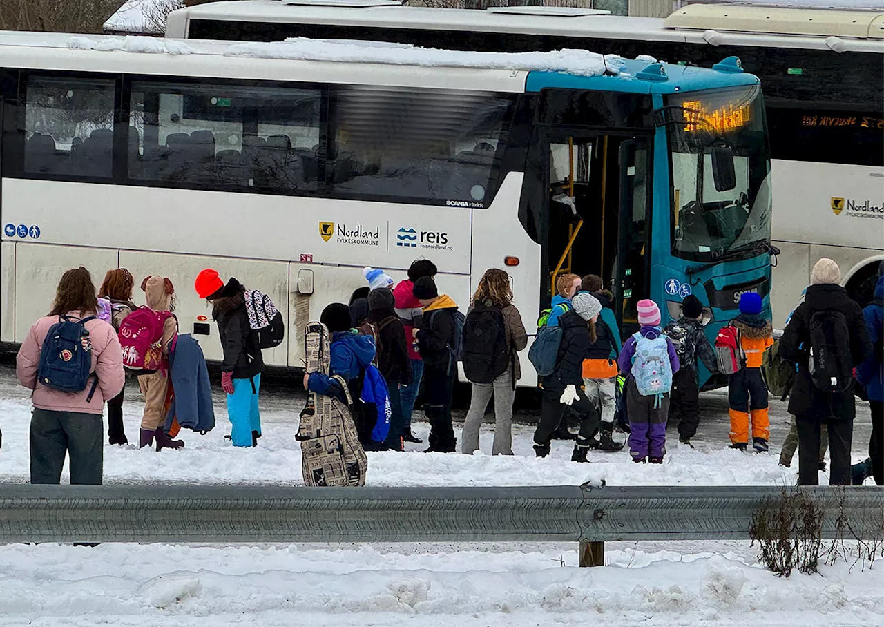 For kaldt på skolen – elevene ble sendt hjem midt på dagen