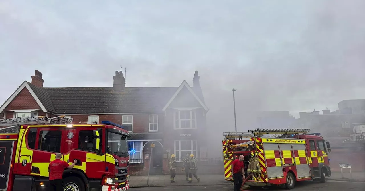 Skegness café severely damaged by fire as cause confirmed