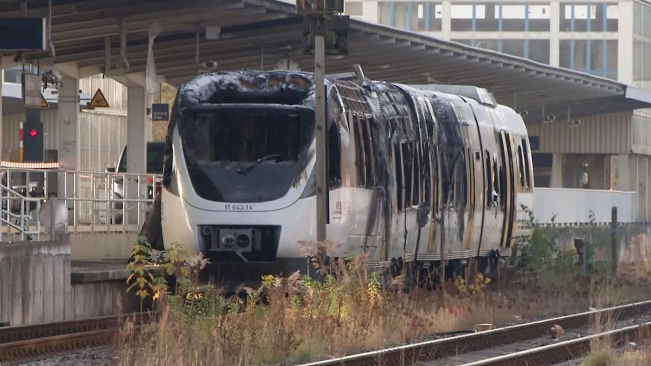 Berlin & Brandenburg: RB25 fährt nach Brand am Bahnhof Ahrensfelde wieder normal