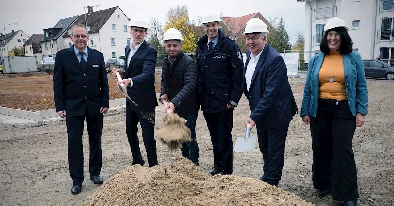 Erster Spatenstich: Lang erwarteter Neubau der Löhner Polizeiwache startet