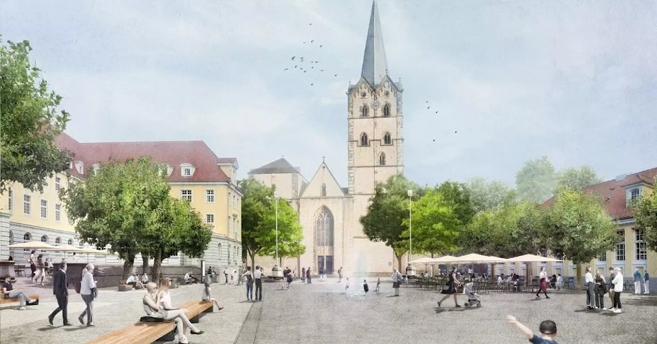 Gastronomie statt Parkplätze: Neue Pläne für den Herforder Rathausplatz