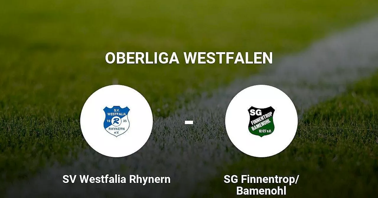 SG Finnentrop/Bamenohl dem Team SV Westfalia Rhynern deutlich unterlegen