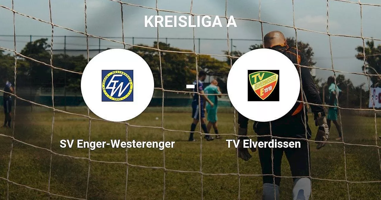 SV Enger-Westerenger erzielt knappen Sieg gegen TV Elverdissen