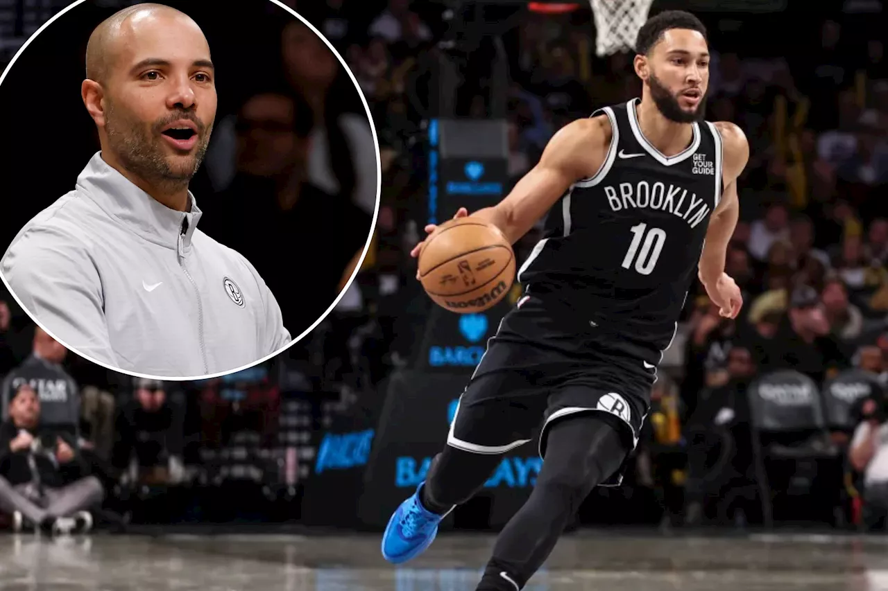 Nets pleading with Ben Simmons to shoot more: 'Has to find a way'